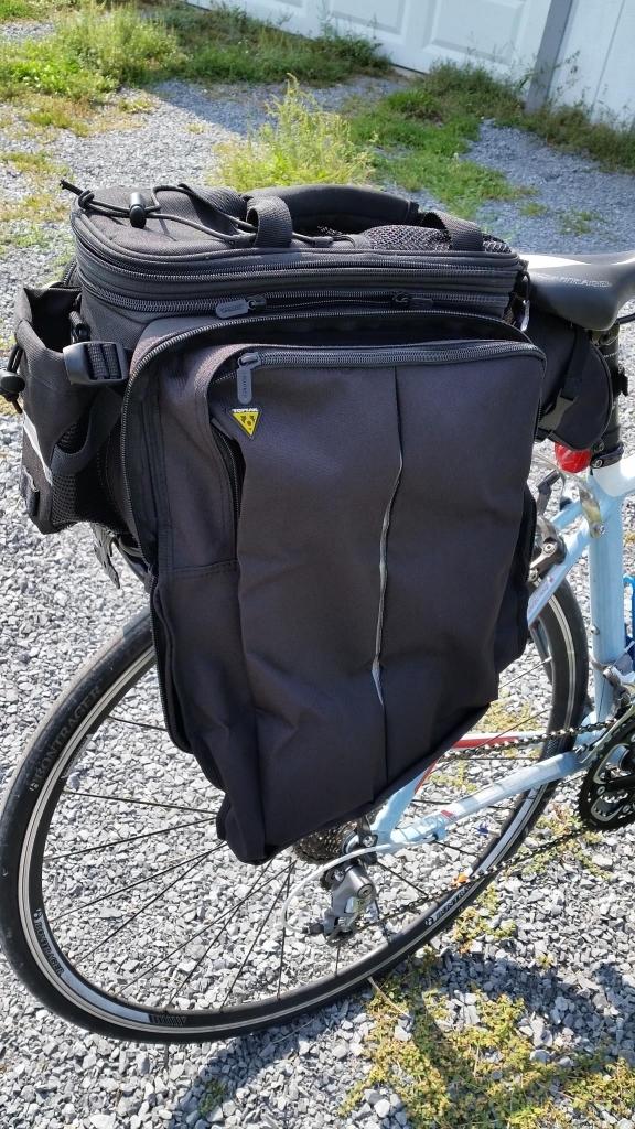Topeak MTX Trunk Bag And Explorer Rack Cycling Equipment Bike Cargo Carrier